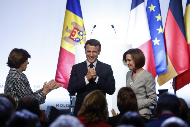 Макрон обяви 100 милиона евро помощ за Молдова 