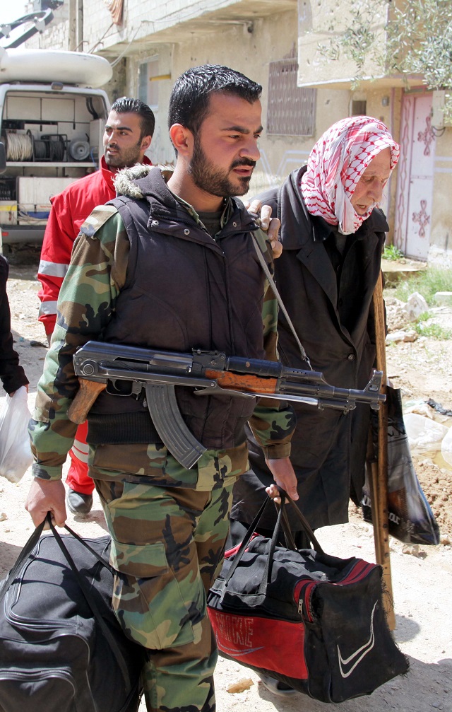 Москва се договори със сирийски бунтовници (СНИМКИ)
