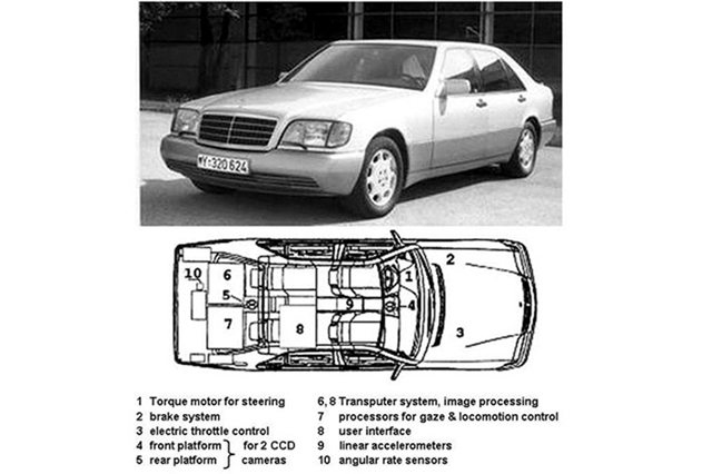 Знаете ли, че има автономна S-Klasse W140?