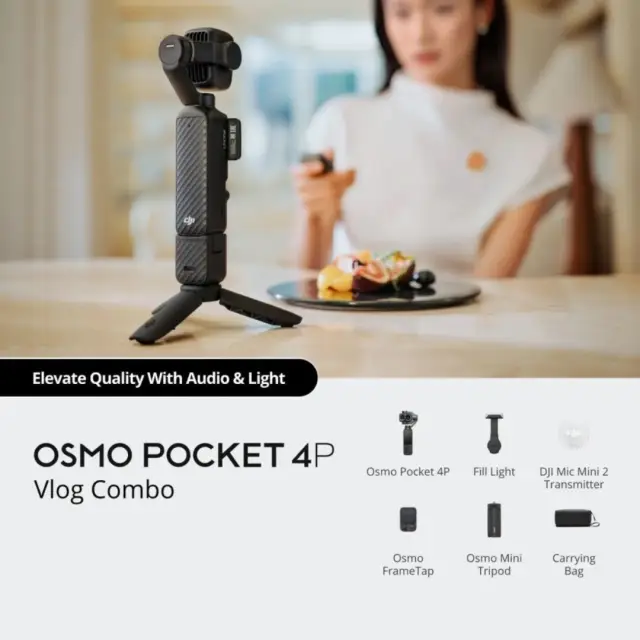 DJI Osmo Pocket 4P пристига в Европа