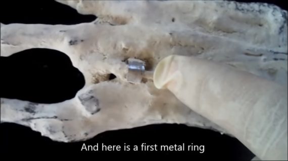 Странна извънземна ръка с три пръста се появи в Перу (снимки)