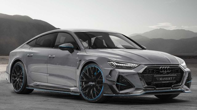 Audi RS7 получи искрящо син интериор и 770 конски сили