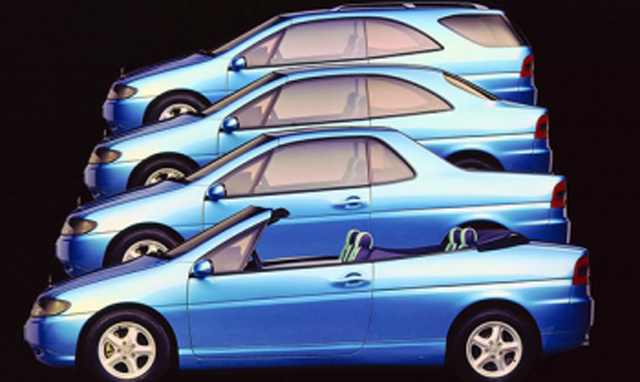 Веднъж Mercedes направи 4 коли в 1