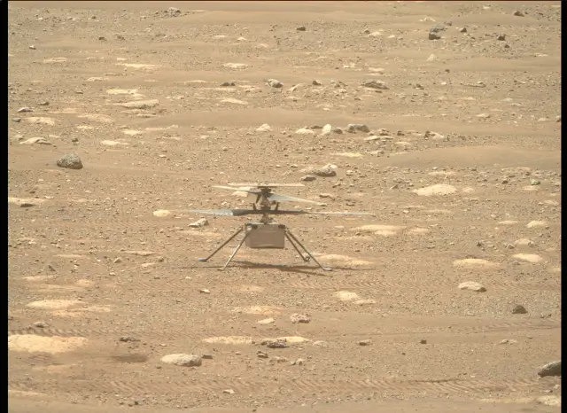 Хеликоптерът "Инджинюъти" изпрати последното си съобщение от Марс до Земята - 4