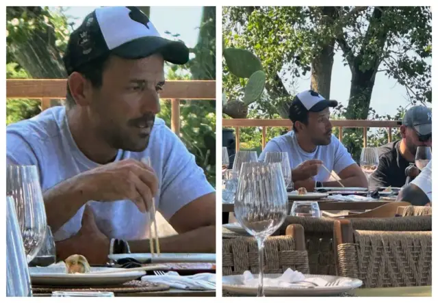  Никос Вертис посети най-новия и извънреден бийч бар на Халкидики Achinos Tuti Beach - 2 