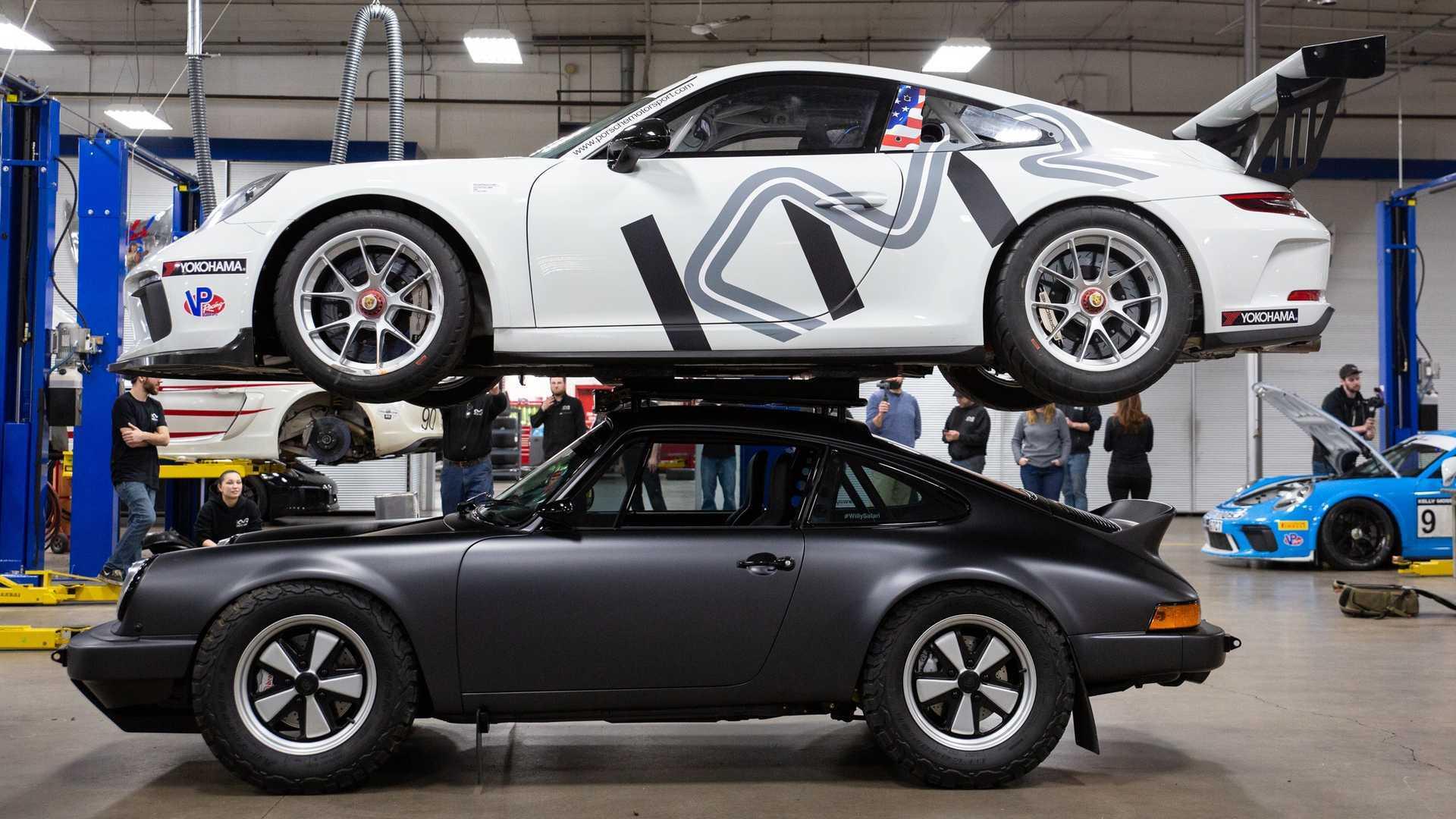 Porsche, което може да носи друго Porsche
