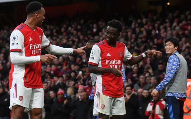  Арсенал се спрви с Брентфорд с два гола след почивката 