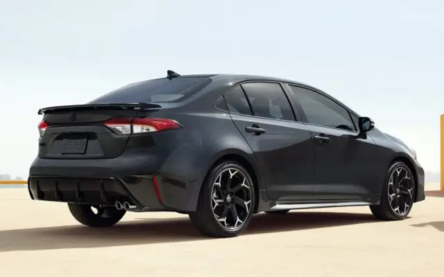 Toyota presented a sports version of Corolla 