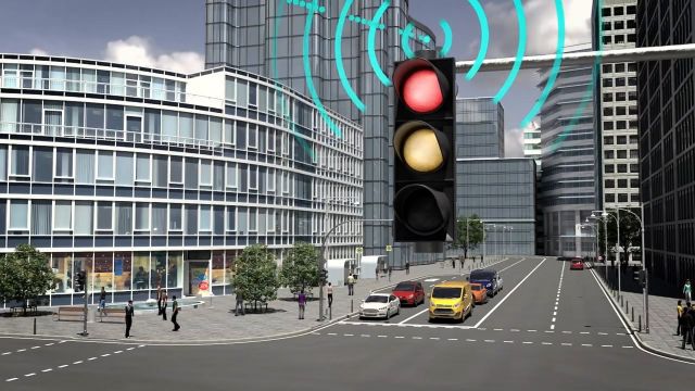 Ford тества "умни" светофари свързани с превозните средства