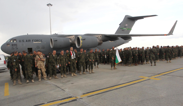 35-и контингент се завърна от Афганистан