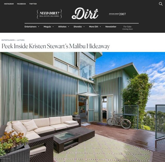  Вижте къщата на Кристен Стюарт в Малибу 