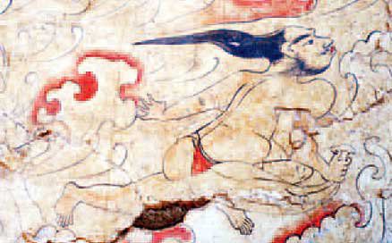 Древно синьо чудовище пази 1400-годишна гробница