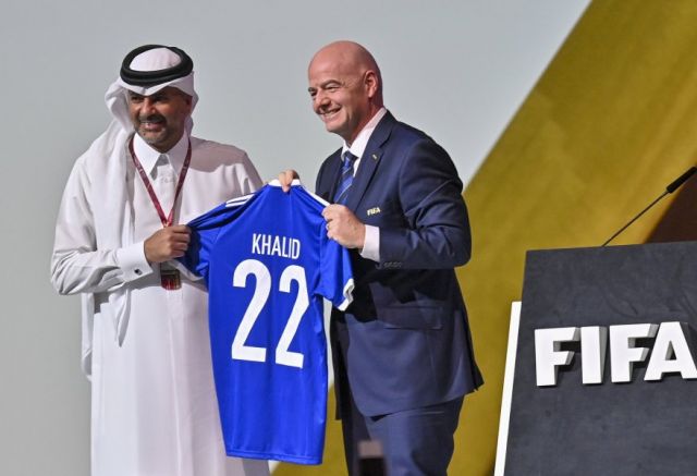  Инфантино на 72-ия конгрес на ФИФА в Доха: Ще се кандидатирам за още един мандат 