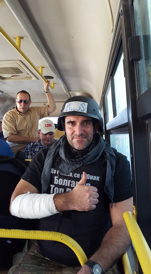 Български журналист е бил ранен при обстрел в Сирия (Видео)
