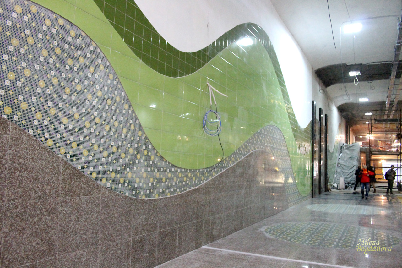 На 31 юли откриват метростанция „Витоша” (СНИМКИ)