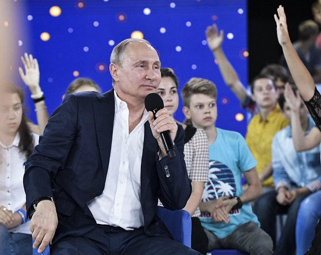 Путин се разчувства в Сочи