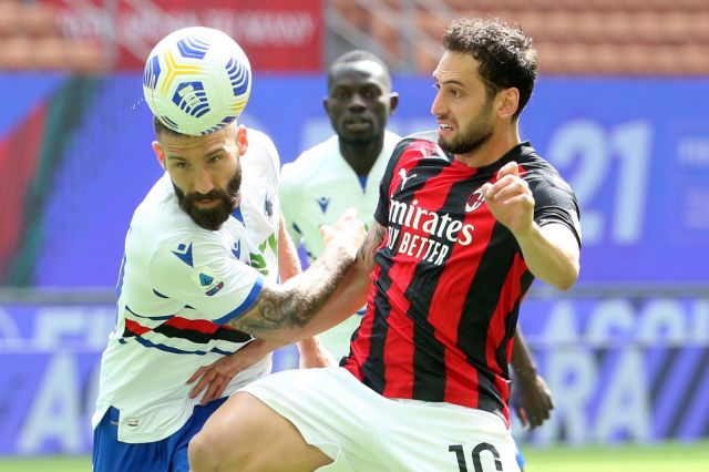  Грешна стъпка за Милан против Сампдория 