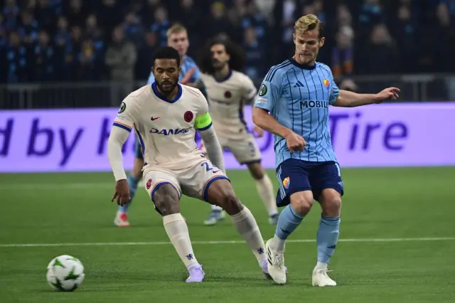 Челси съвсем несъмнено ще играе край в Лига на конференциите откакто прегази Юргорден