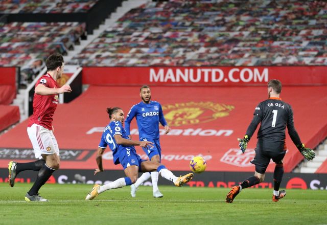  Евертън взе точка от Манчестър Юнайтед в голово представление на 