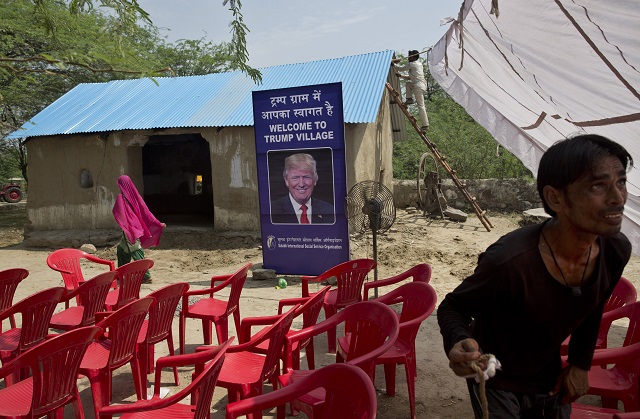 Индийско село се прекръсти в чест на Тръмп (СНИМКИ)