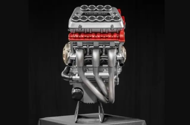 Представен е първият в света V5 мотоциклетен двигател