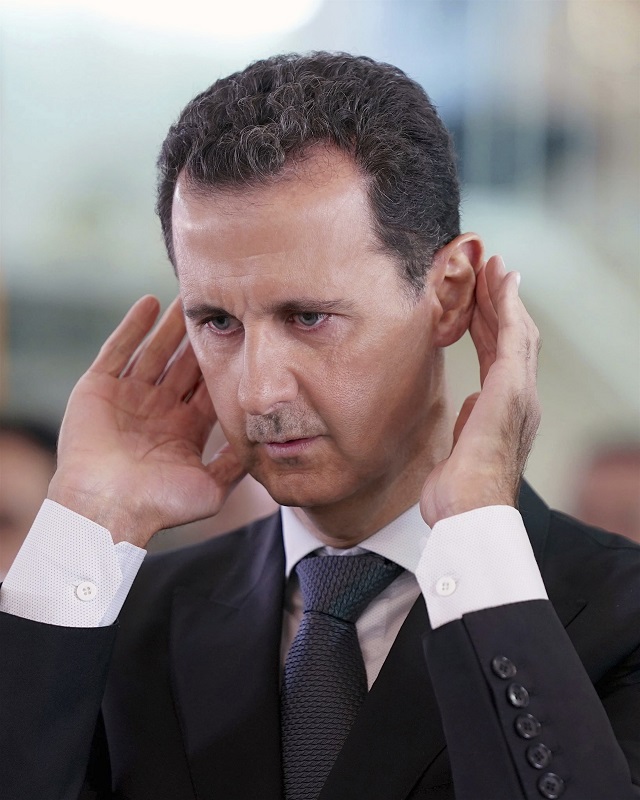 Башар Асад се показа за Курбан Байрам (СНИМКИ)