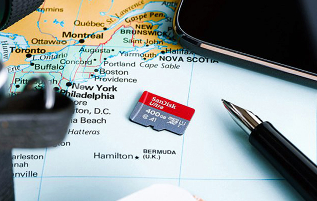 Най-вместителната карта microSD в света