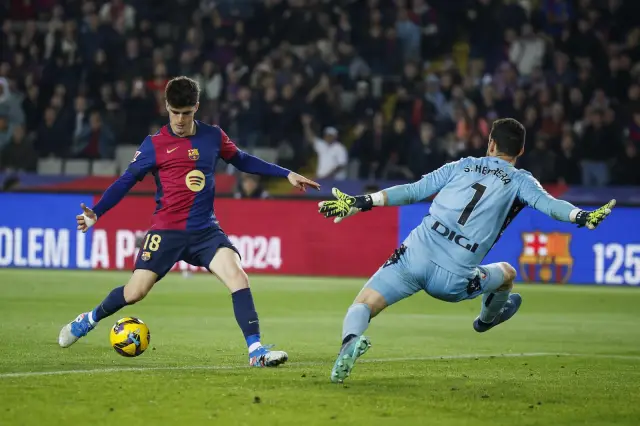 Барселона оглави еднолично класирането в Ла Лига след класика против Осасуна 