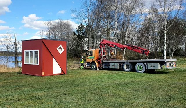  Латвийци измислиха сгъваема къща 