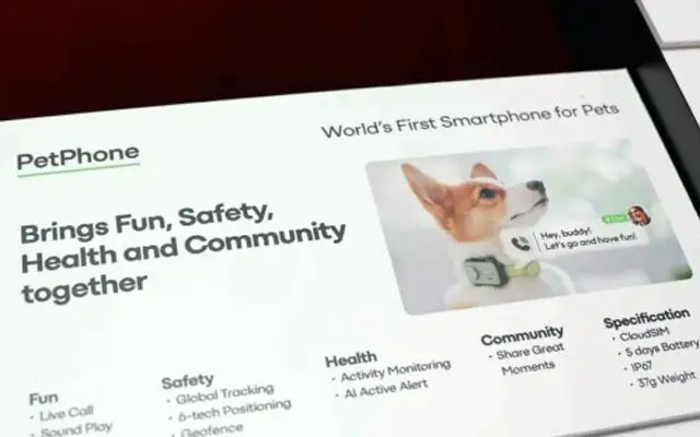 PetPhone - първият в света смартфон за домашни любимци