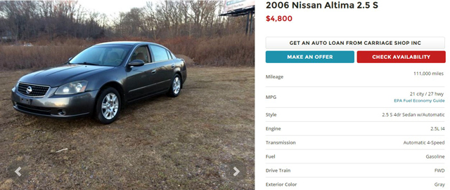 Каква кола може да се купи в САЩ за 00?