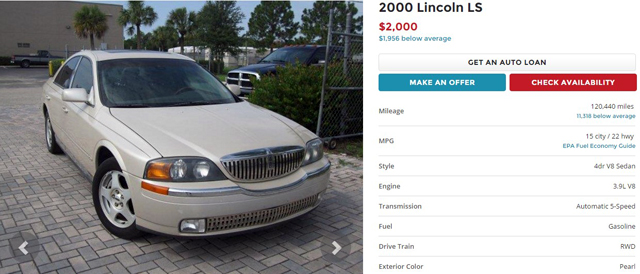 Каква кола може да се купи в САЩ за 00?