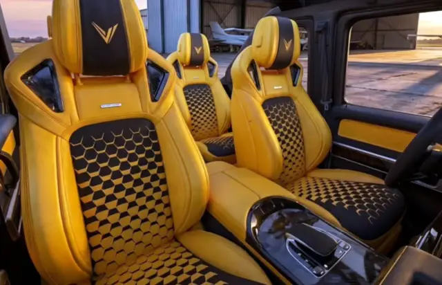 They turned the new Mercedes G-Class into a convertible with square headlights 