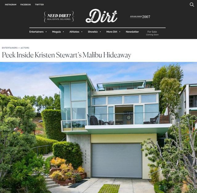  Вижте къщата на Кристен Стюарт в Малибу 