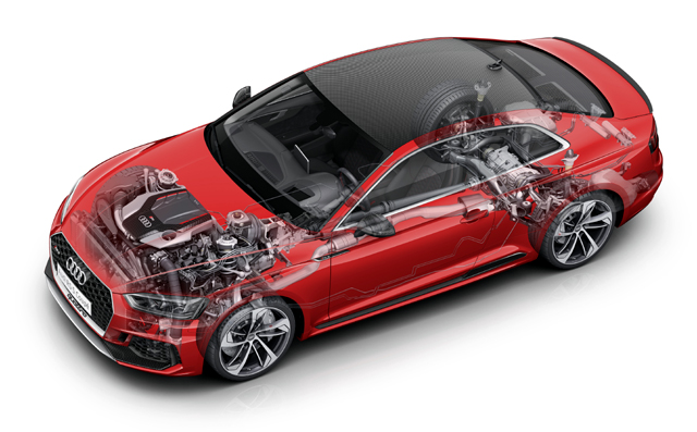 Новото Audi RS5 получи сърце от Panamera