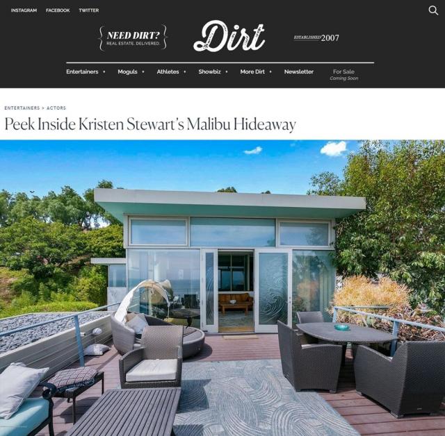  Вижте къщата на Кристен Стюарт в Малибу 