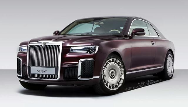 Aurus по стъпките на Rolls-Royce Phantom Coupé