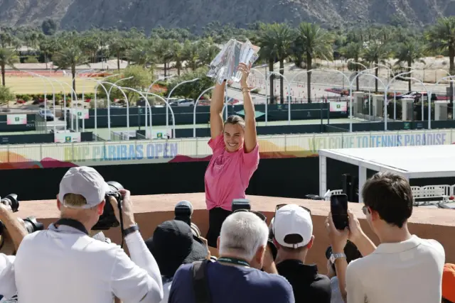 Арина Сабаленка триумфира с титлата в Индиън Уелс с успех над Рибакина