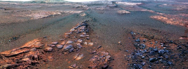 Последната снимка на Opportunity от Марс