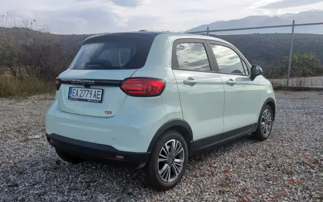 We tested the cheapest electric car in Bulgaria 