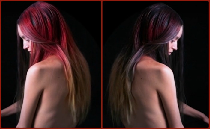Боя за коса, която променя цвета си според средата (ВИДЕО)