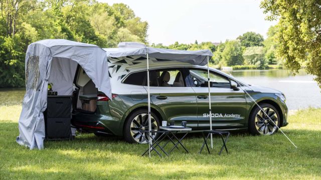 Skoda показа електрически кемпер, дело на студенти