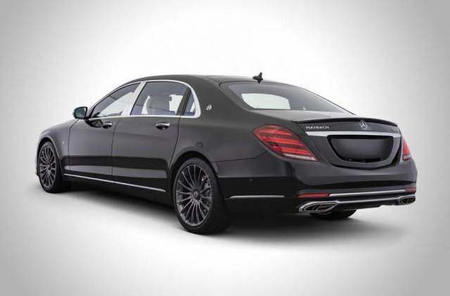 "Нощната" версия на Mercedes-Maybach S 650