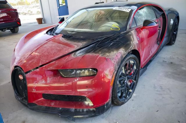 This Bugatti Chiron sells for eight times less than usual