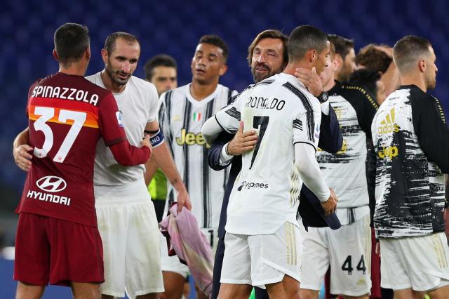 Роналдо носи точката на Ювентус в дербито с Рома (ВИДЕО)