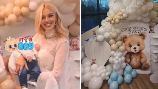 Майката на Натали Трифонова показа малкия Арън СНИМКИ