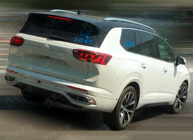  Volkswagen тества голямо SUV 