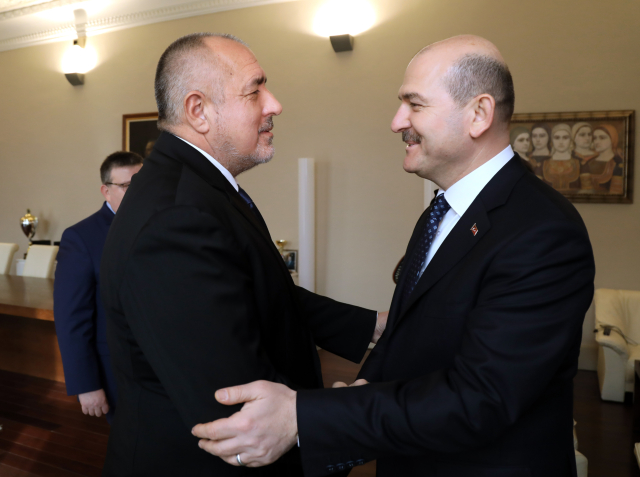 Борисов се срещна с турския вътрешен министър
