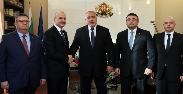 Борисов се срещна с турския вътрешен министър