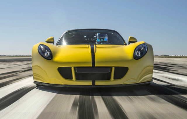 Venom GT Spyder счупил рекорда с повредена бензинова помпа